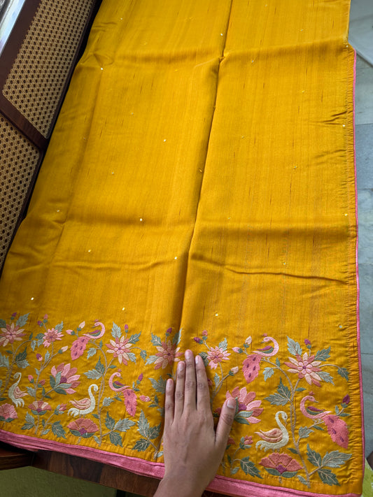 Tussar Blend - Yellow