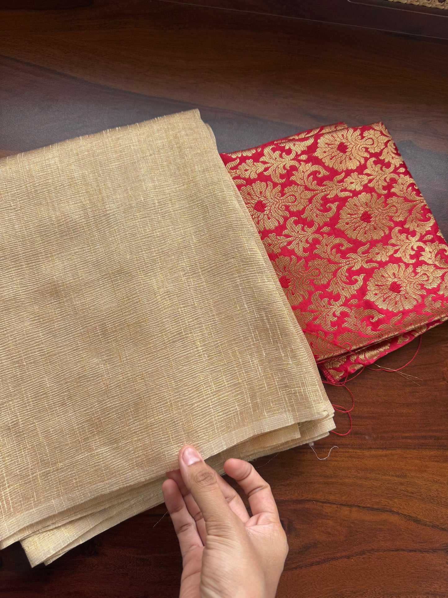 Zari Tissue - Gold