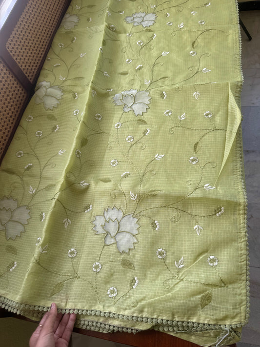 Soft Pure Kota Saree - Green