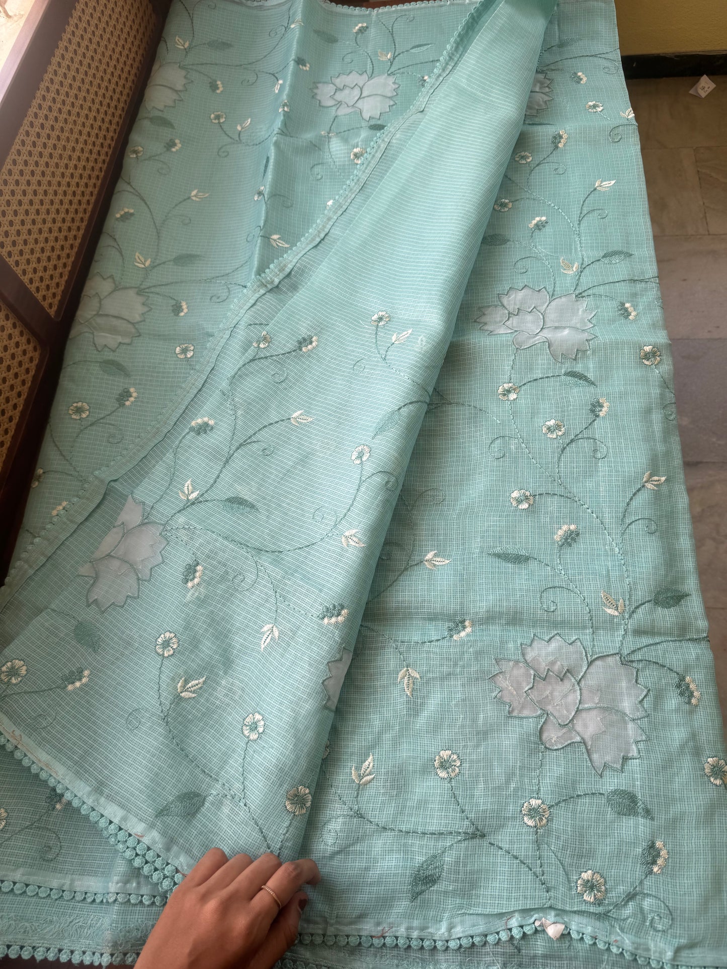 Soft Pure Kota Saree - Blue