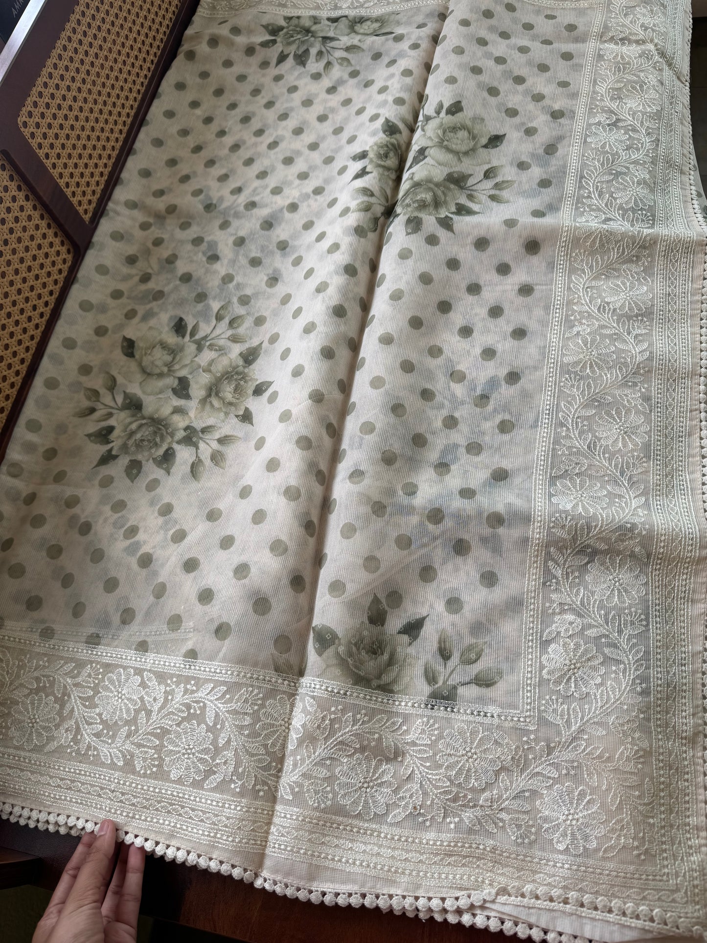 Soft Pure Kota Saree - Green