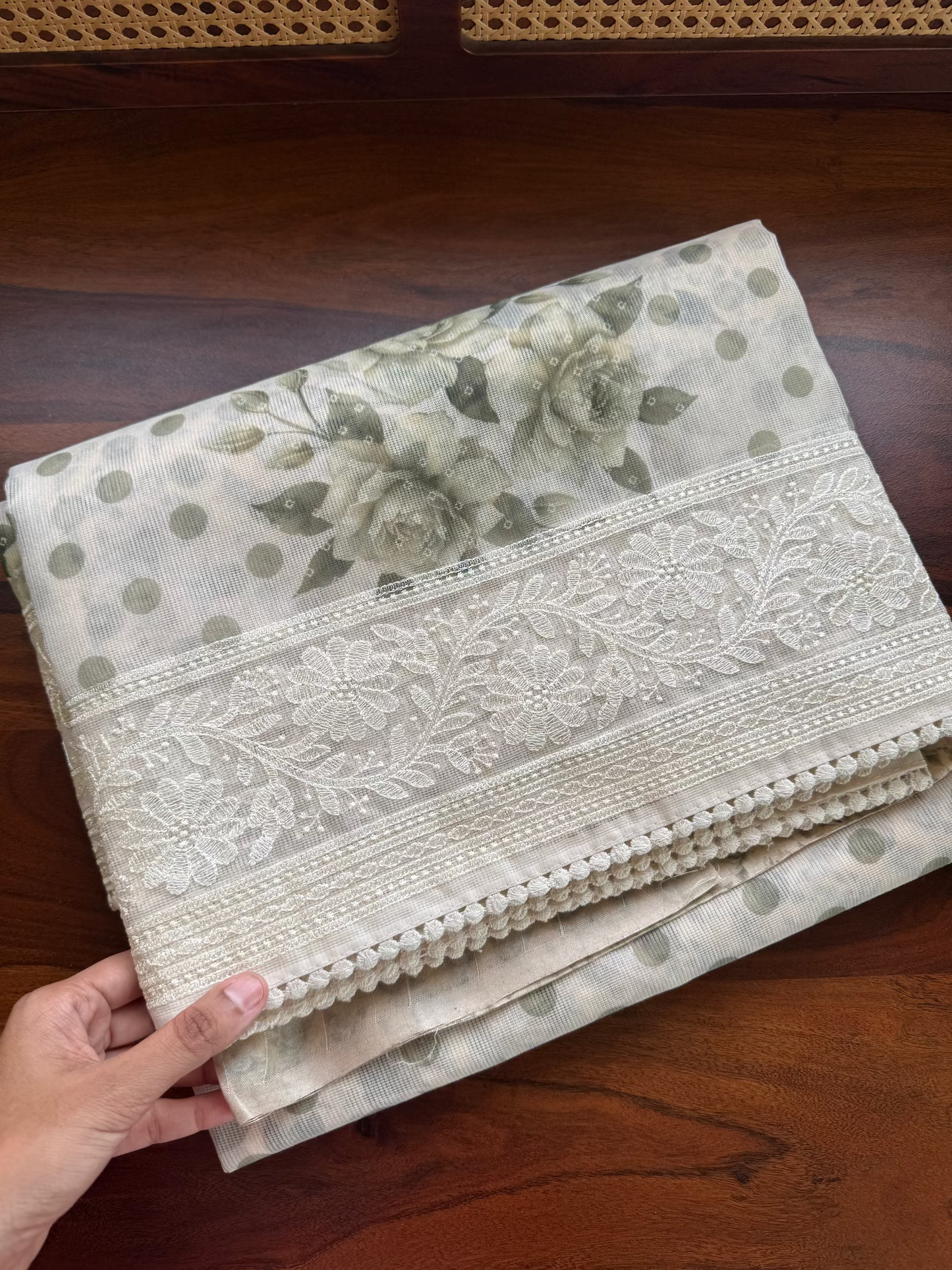 Soft Pure Kota Saree - Green