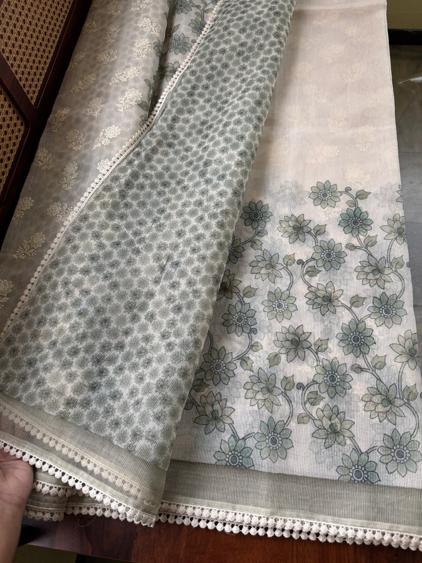 Soft Pure Kota Saree - Green