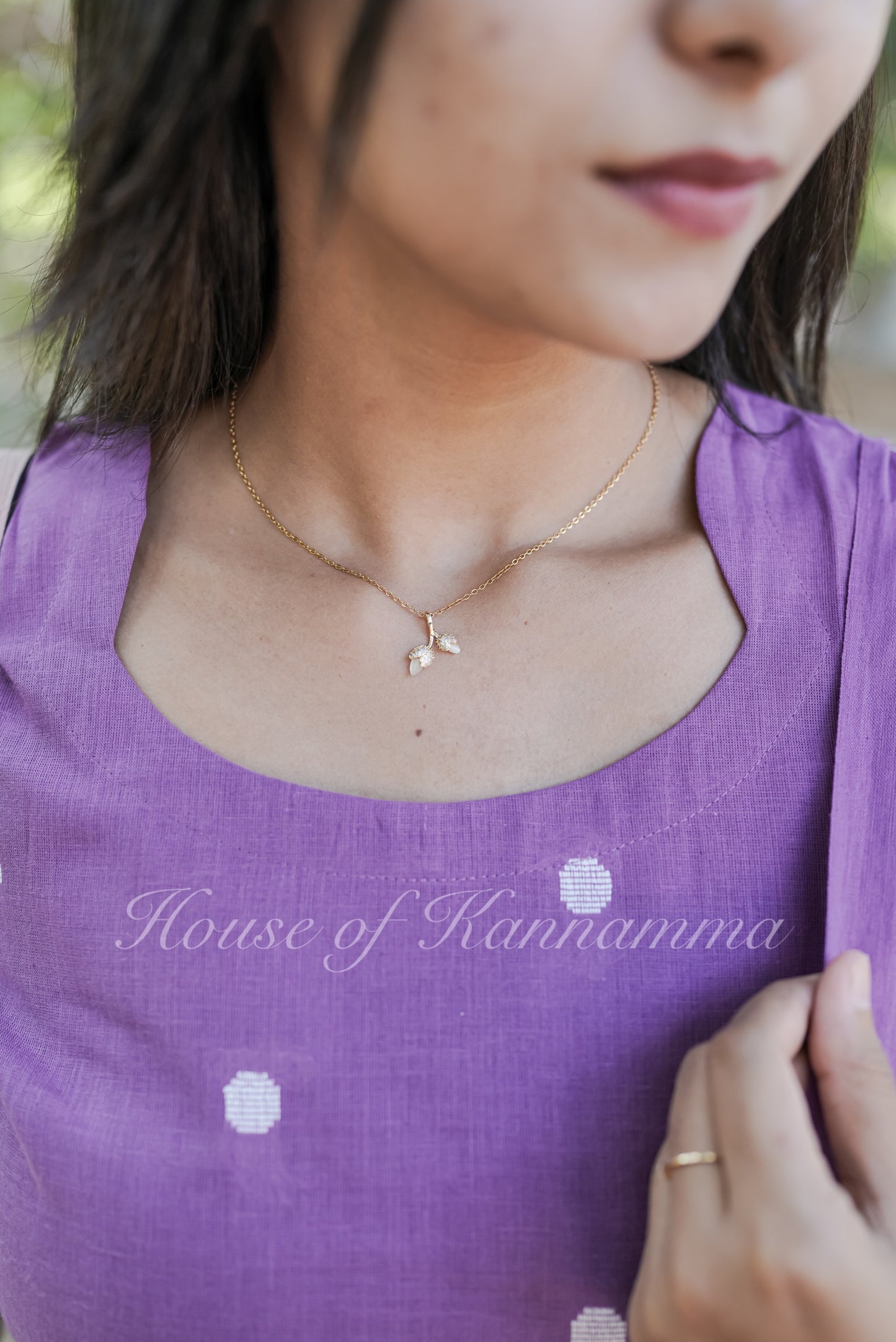 South Cotton Salwars - Lavender