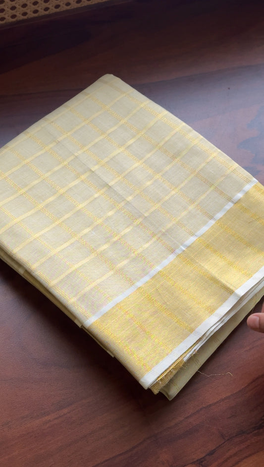 Kerala Collection - Golden Set Mundu