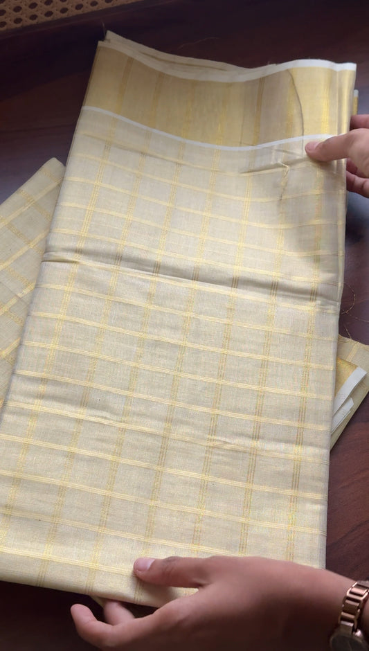 Kerala Collection - Golden Set Mundu