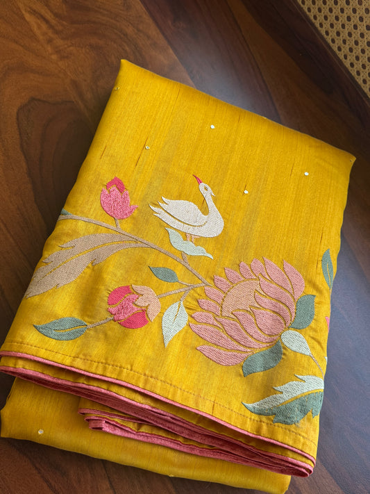 Tussar Blend- Yellow