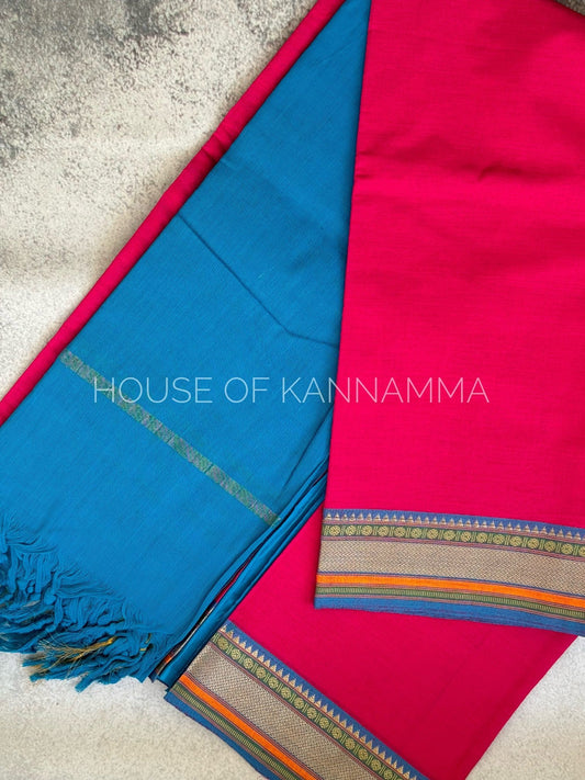 South Cotton Salwar Suit - Pink HOK05