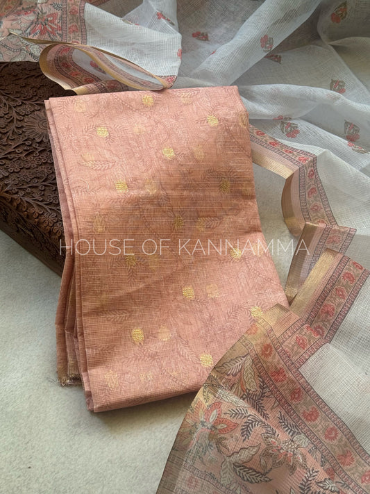 Kota Salwar - Peach HOK21