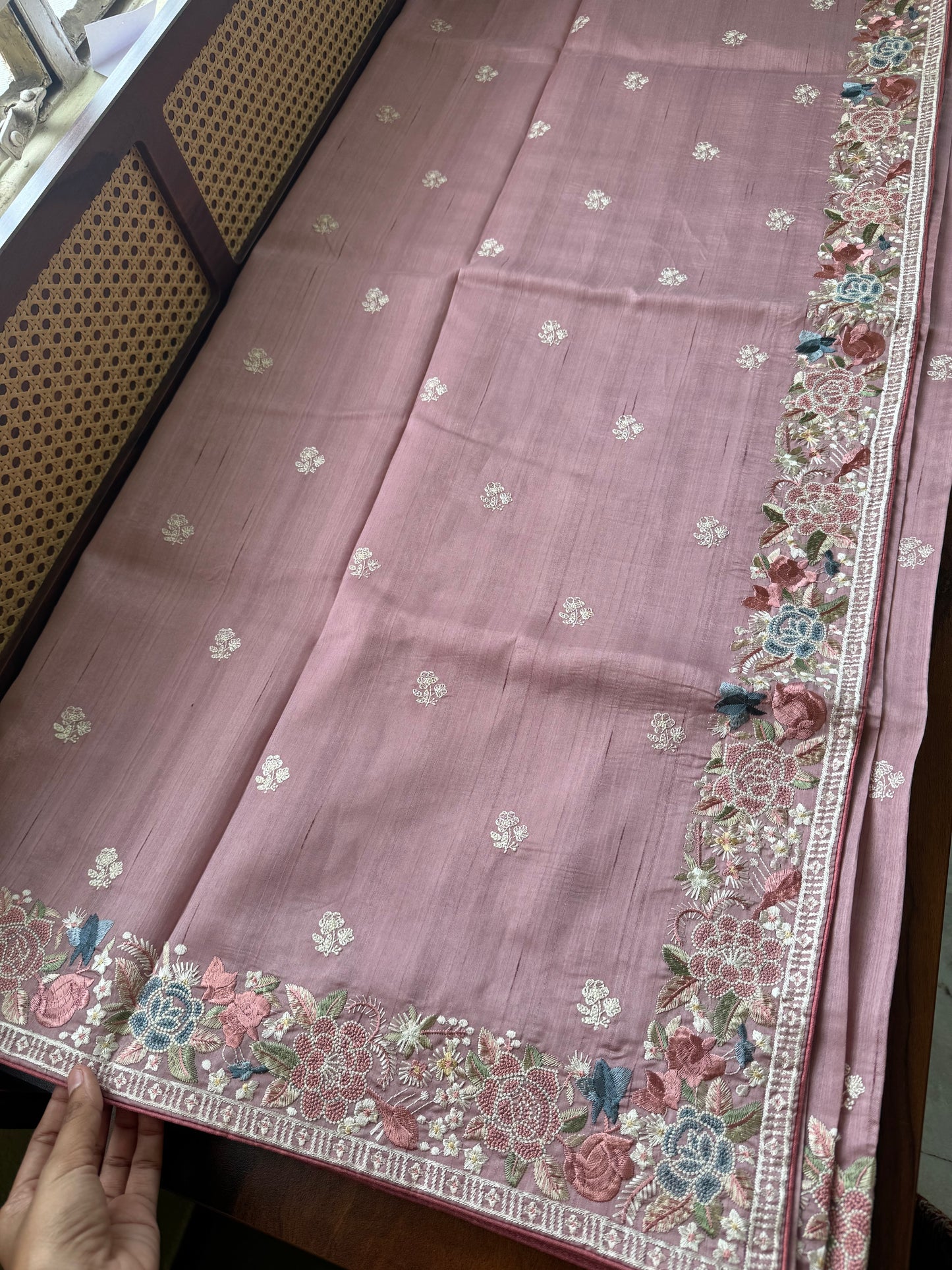Tussar Blend - Lilac