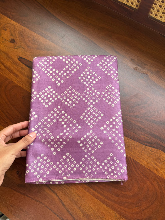 Pure Handloom Tussar Silk Saree - Voilet