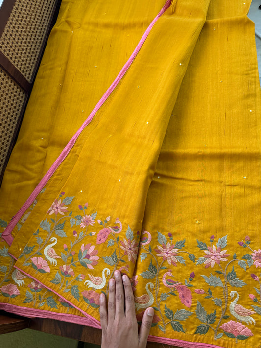 Tussar Blend - Yellow