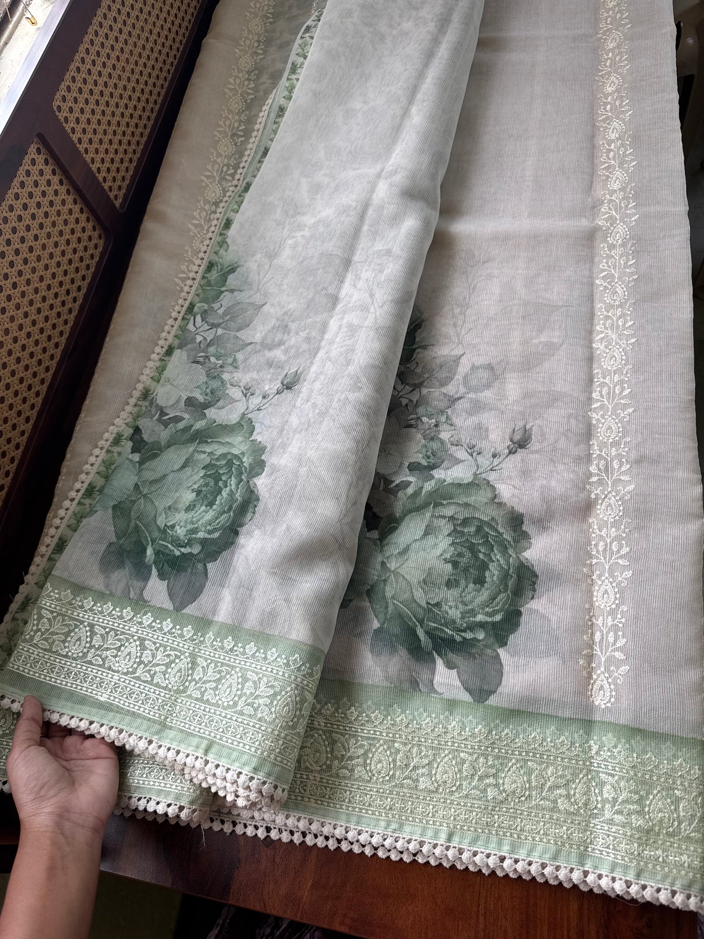 Soft Pure Kota Saree - Green