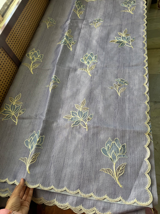 Soft Kota Saree - Lavender