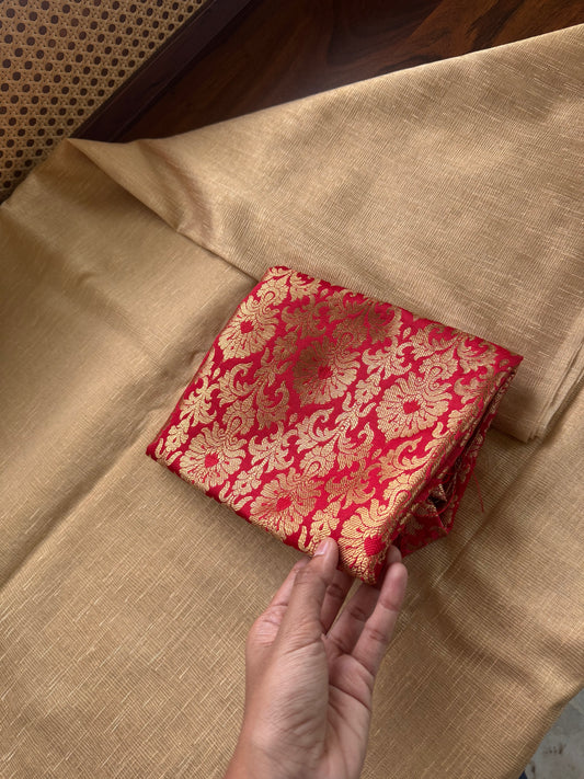 Zari Tissue  - Gold