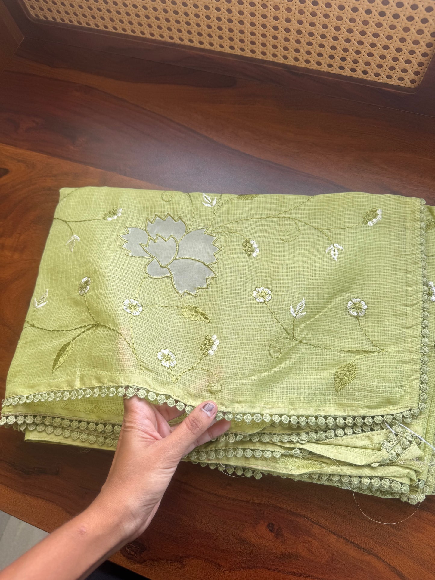 Soft Pure Kota Saree - Green