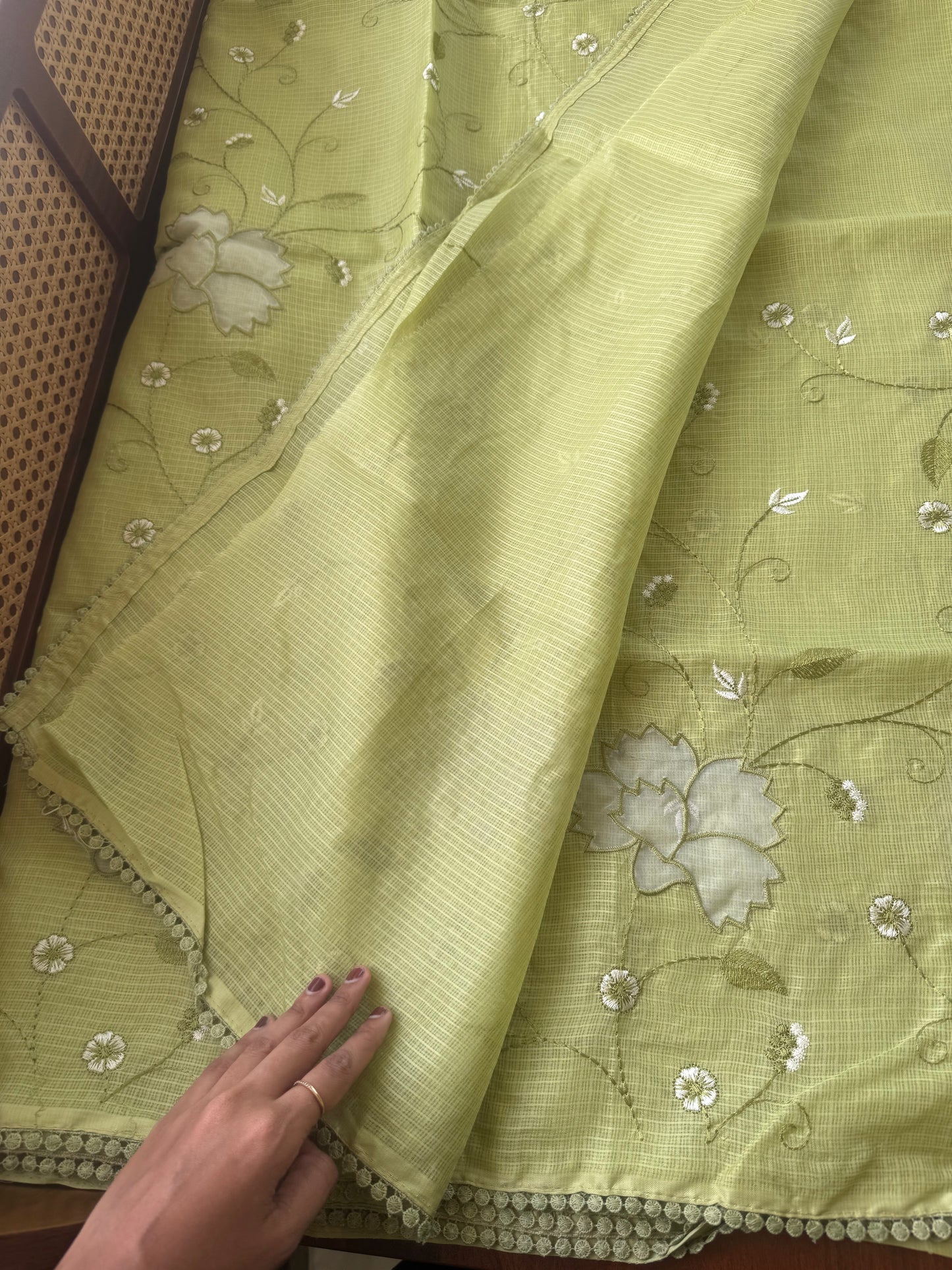 Soft Pure Kota Saree - Green