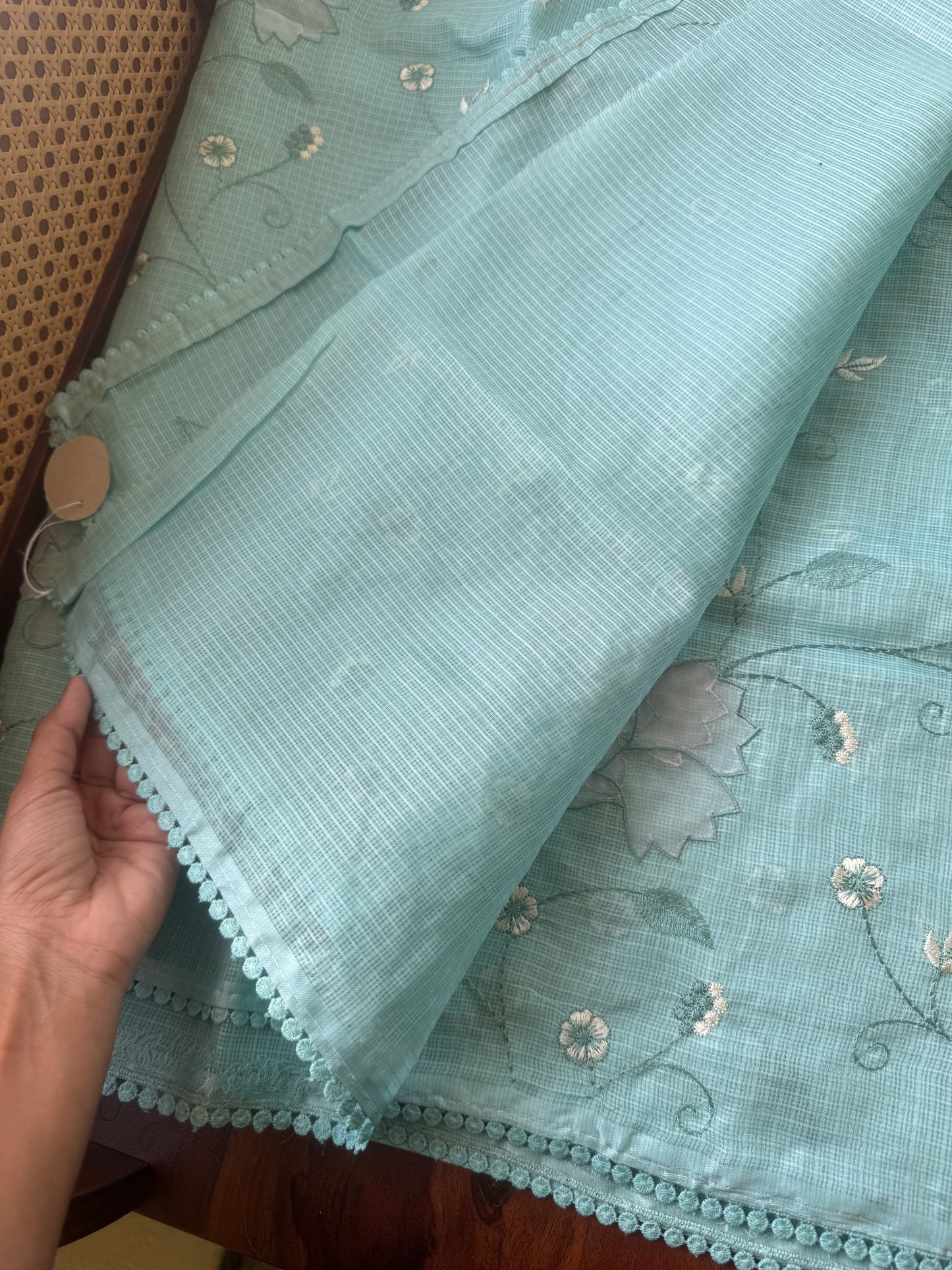 Soft Pure Kota Saree - Blue