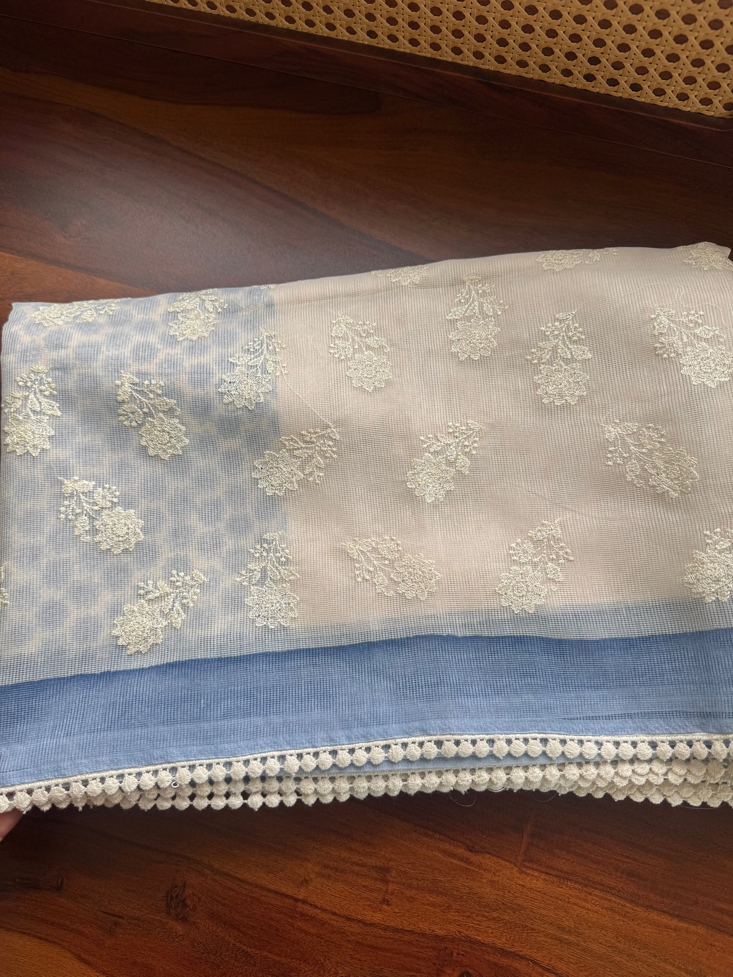 Soft Pure Kota Saree - Blue