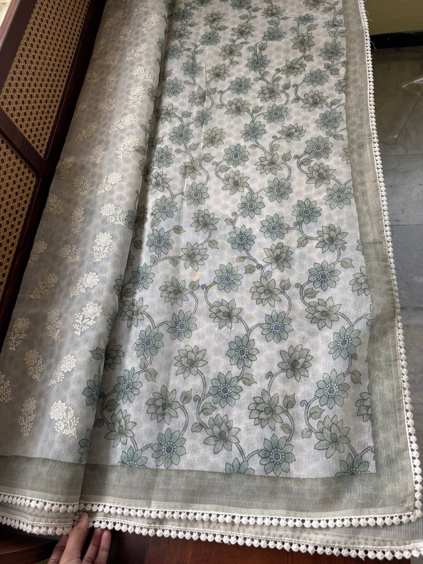 Soft Pure Kota Saree - Green