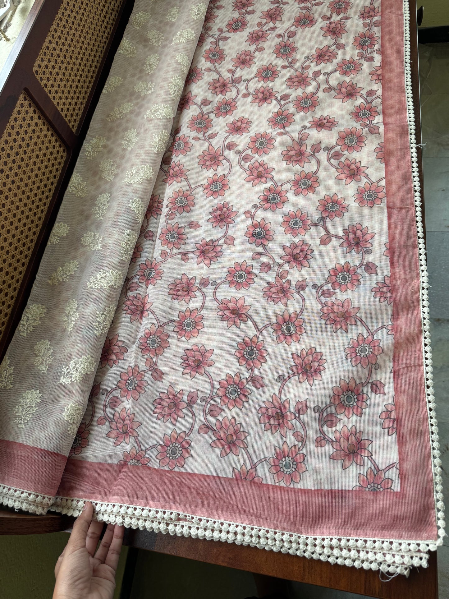 Soft Pure Kota Saree - Red