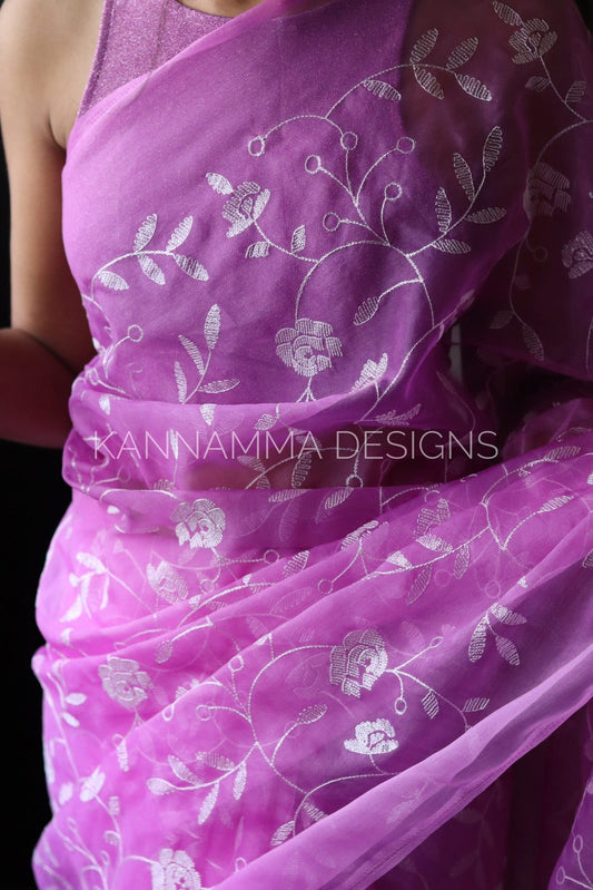Delicate Organza - Bright lilac (KS257)