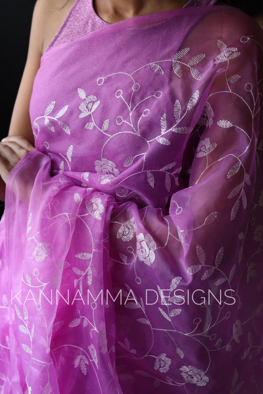 Delicate Organza - Bright lilac (KS257)